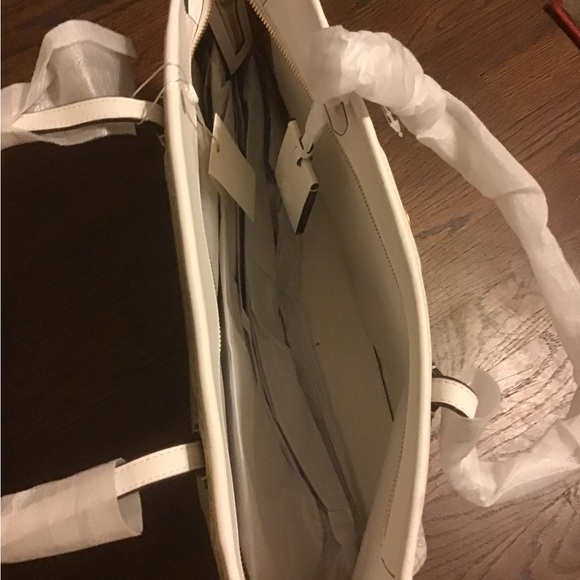 tory Burch, monogram coated canvas tote - Picture 2 of 3